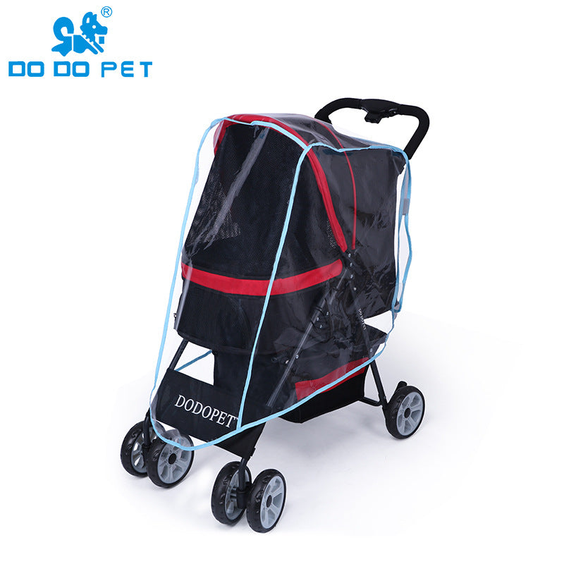 Outdoor Pet Stroller Cover I Baby Carriage Rainproof Cover