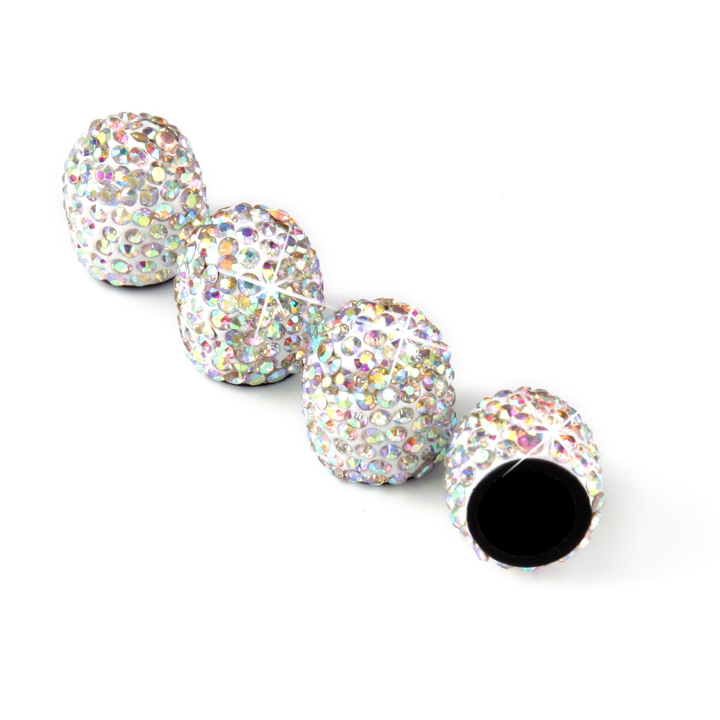 Diamond-Encrusted Car Valve Tire Cap