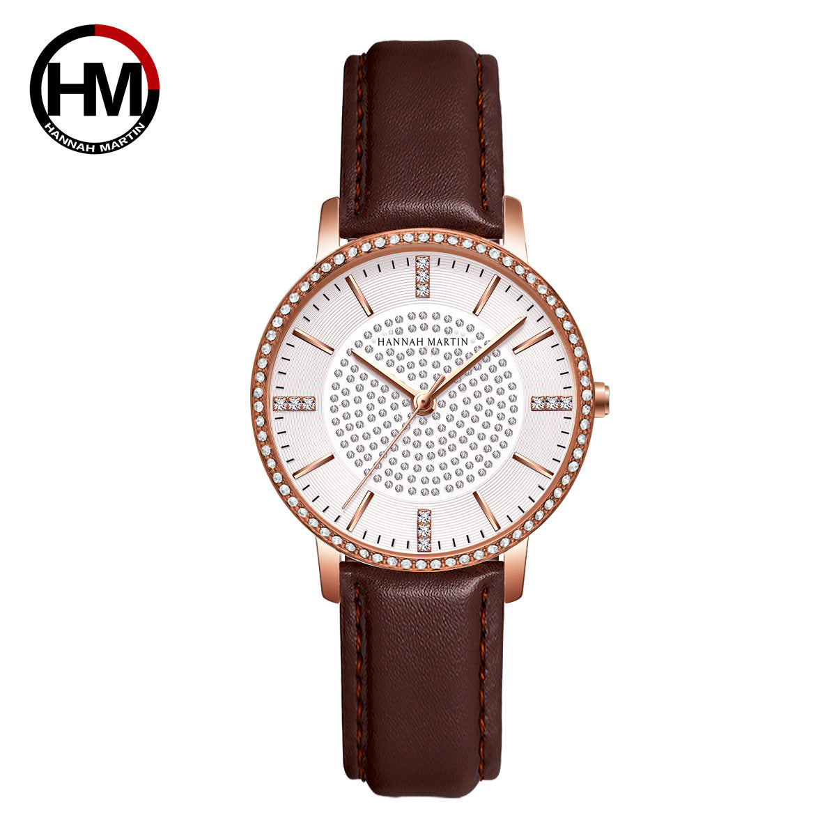 Luxury Japanese Women quartz Rhinestone Wrist Watches - Watch & Jewelry