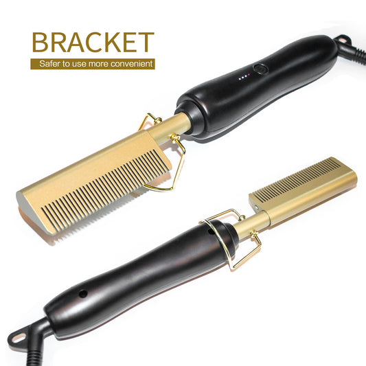 Multi-function copper comb straight hair comb