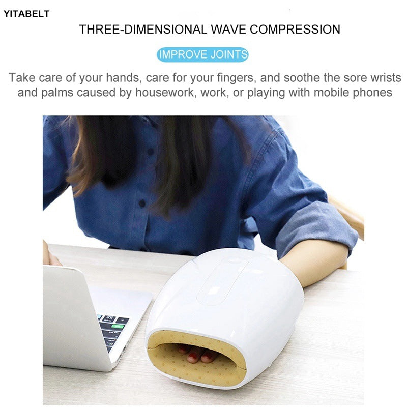 Kneading decompression hand massager