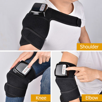 Multifunctional knee pad heating massager