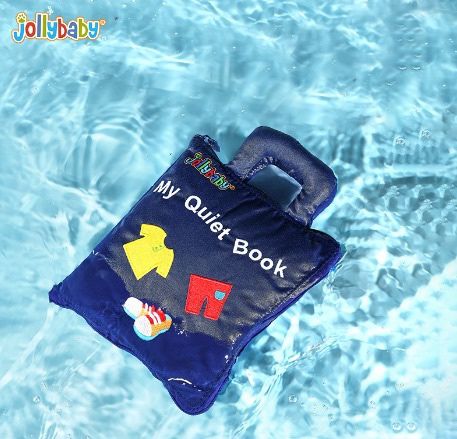 Jollybaby children's early education cloth book quiet