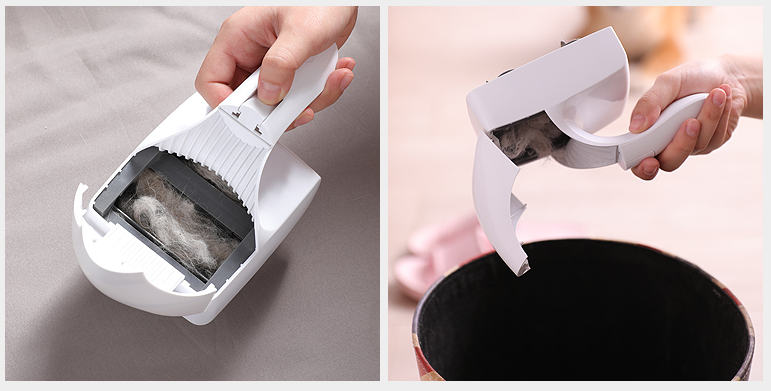 Pet cat hair cleaner hair removal artifact
