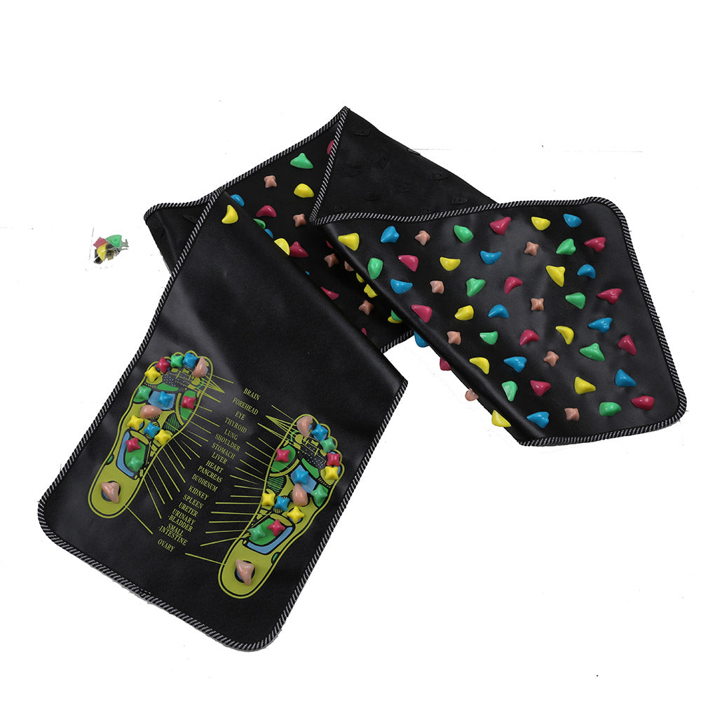 Health Care Reflexology Walk Stone Pain Relieve Mat Pad sports