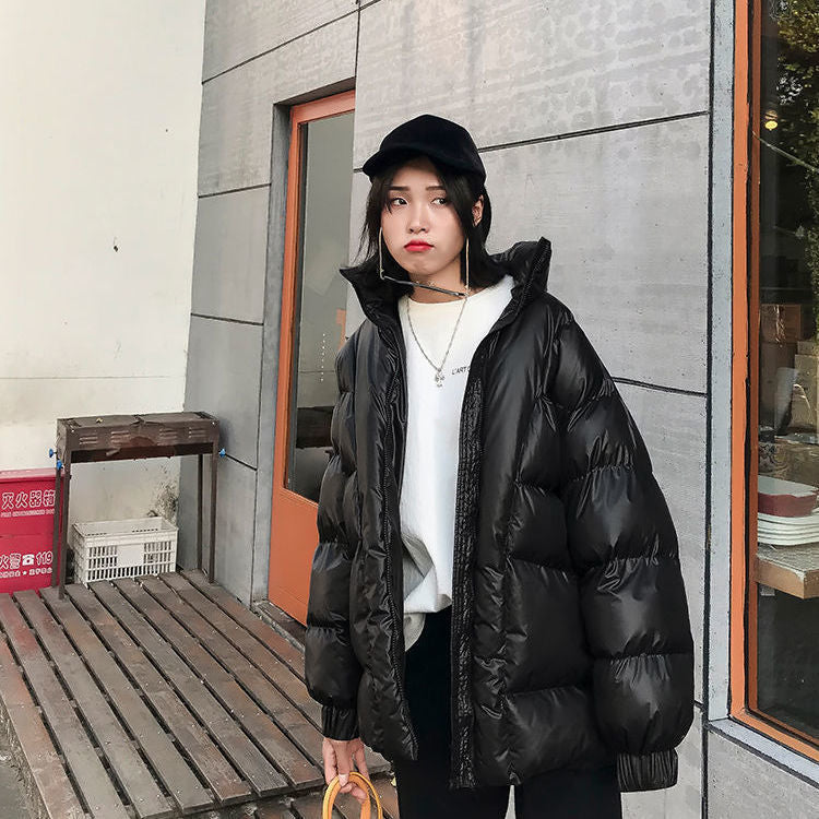 Korean Women Winter loose cotton-padded clothes jacket