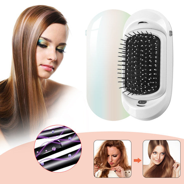 The second generation negative ion straight hair comb