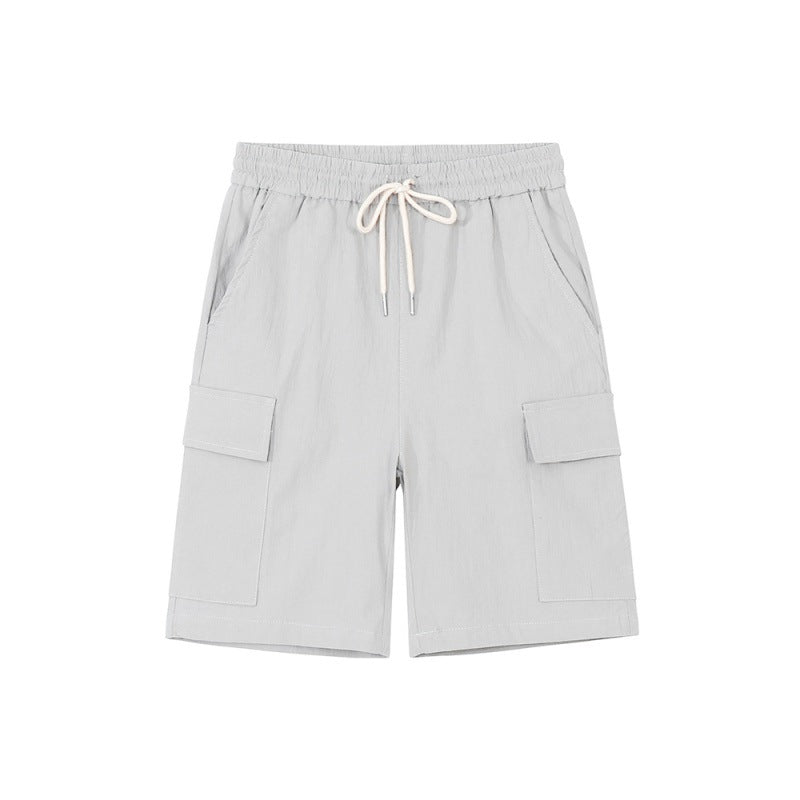 MYQ Korean Men’s summer cotton and linen shorts