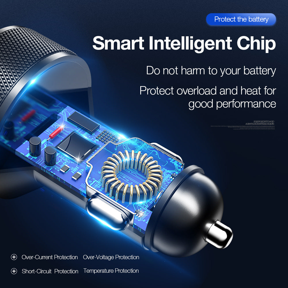 RAXFLY All Aluminum Alloy Car Charger