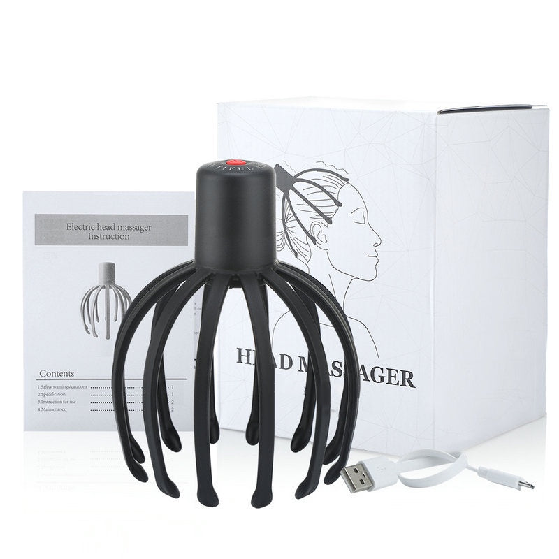 Multi-claw electric scalp massager
