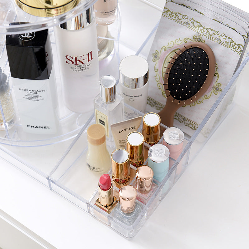 Hot sale Korean Rotating beauty cosmetic box