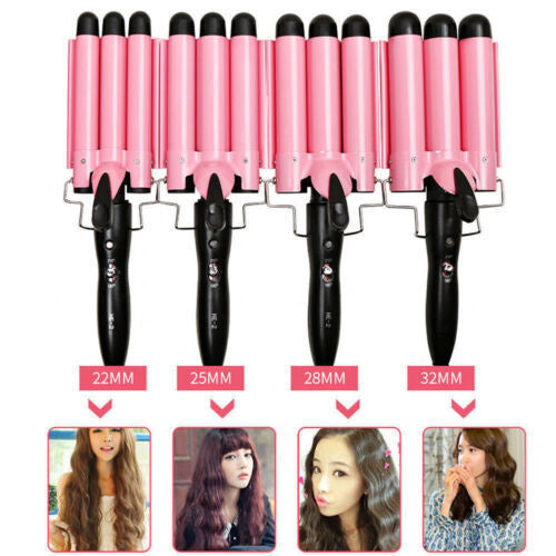 Hot Selling Three Tube Hair Curler
