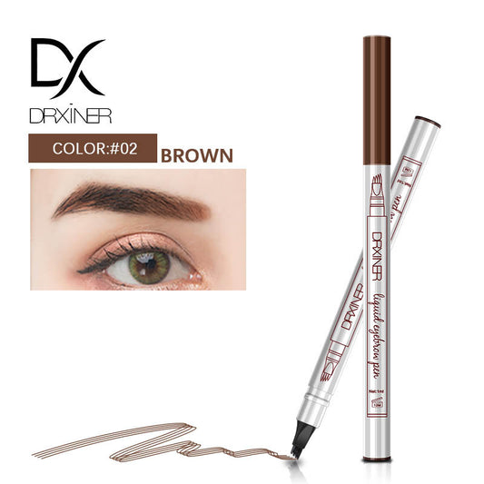 New 4 Head Eyebrow Marker Pencil