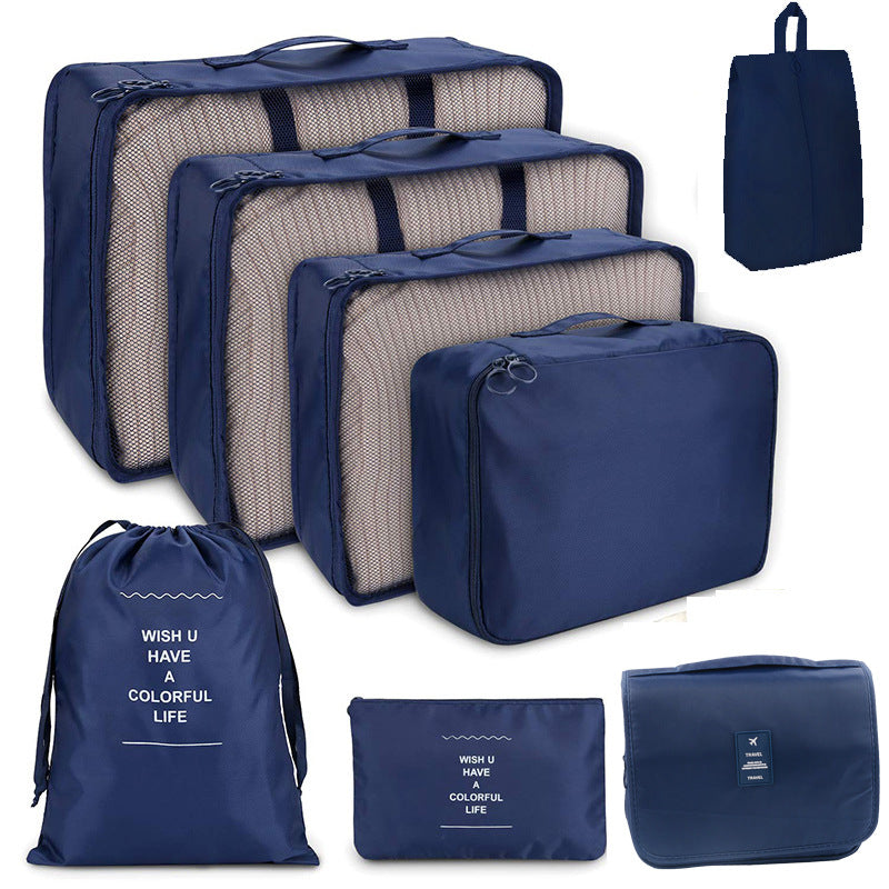 Hot sale Korean Travel storage suit 8-piece set