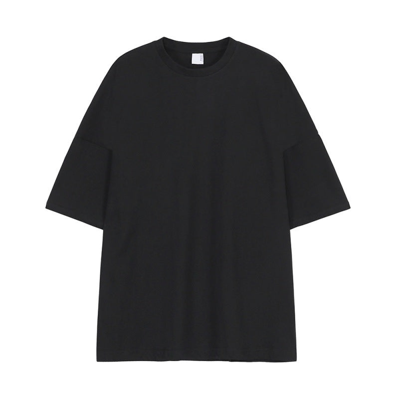 NTZOZ Korean trend men’s cotton short-sleeved top