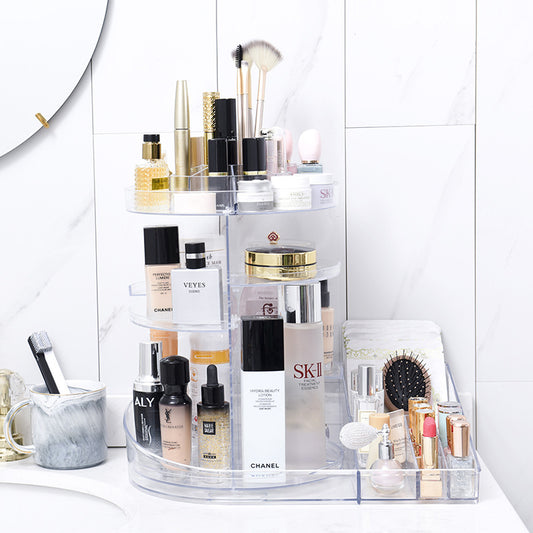 Hot sale Korean Rotating beauty cosmetic box
