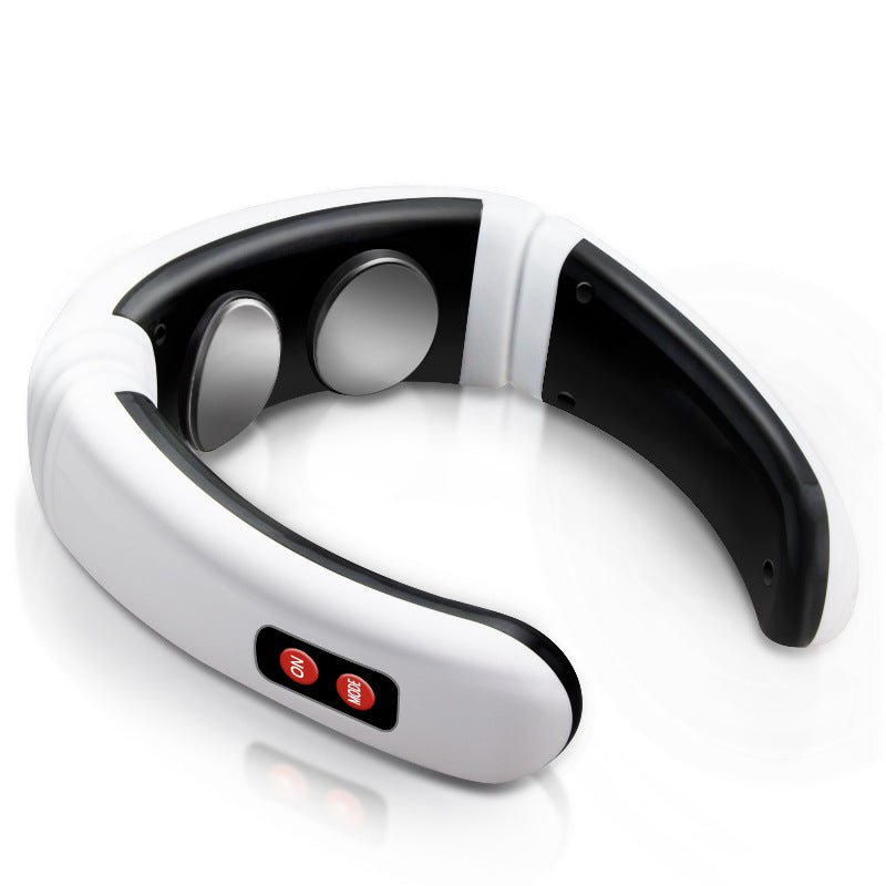 Heating electromagnetic shoulder neck massager
