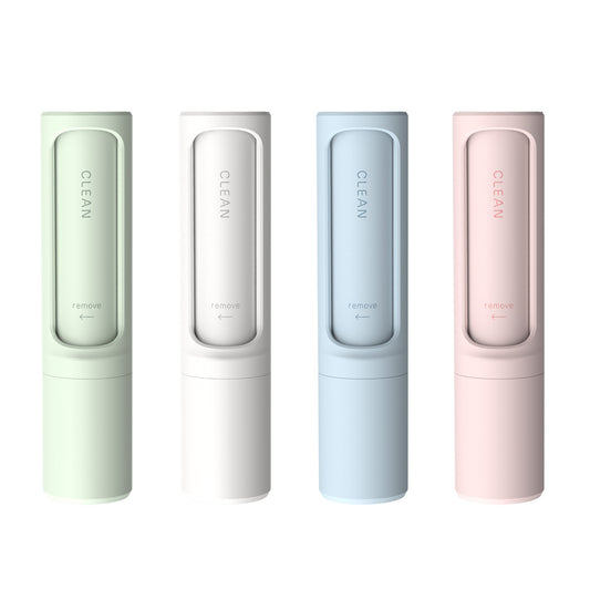 Rotary cylinder sticker roller electrostatic brush