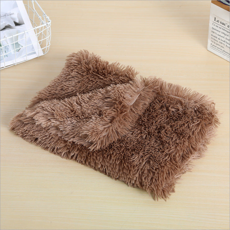 Double-layer autumn and winter pet blanket I warm and comfortable