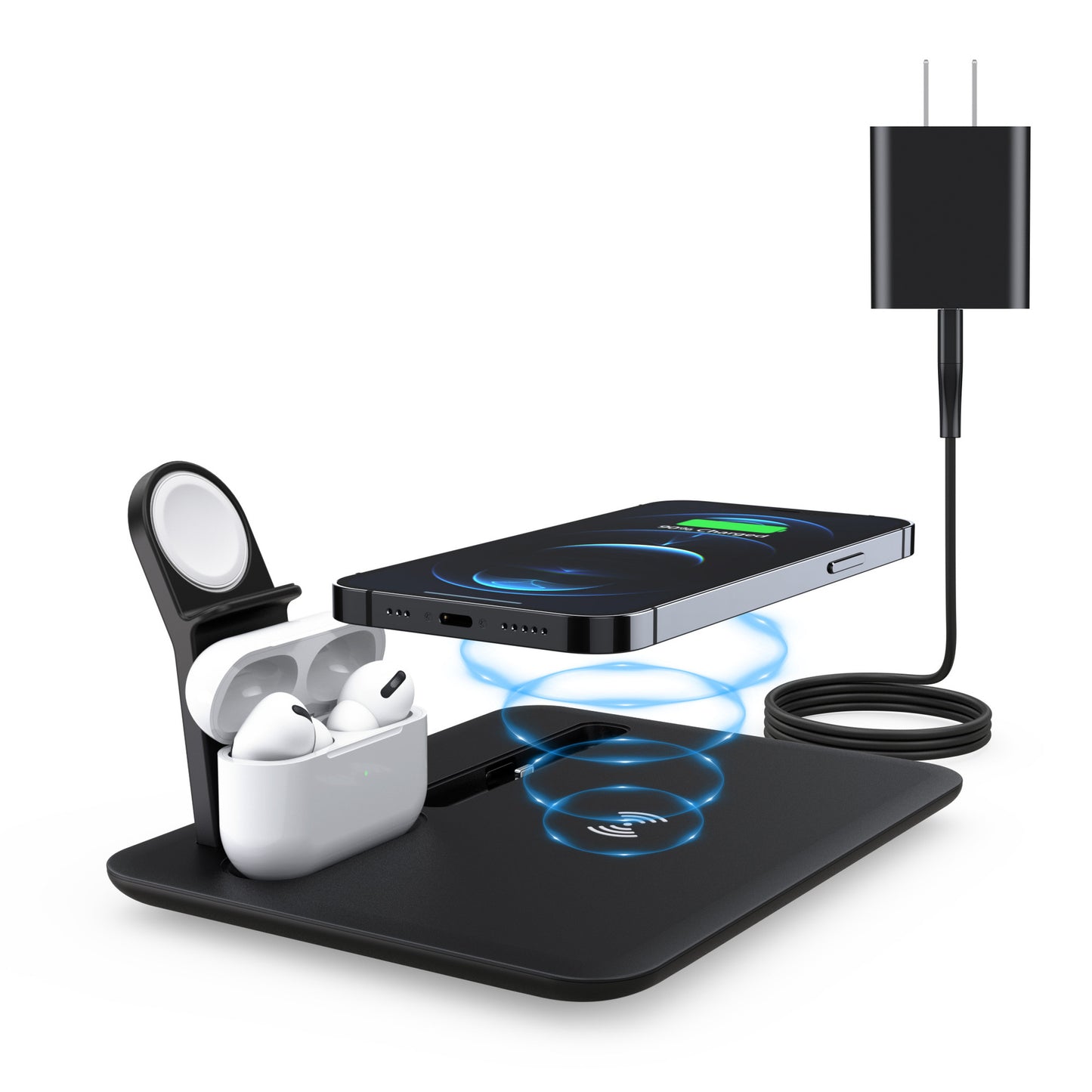 New 15W four-in-one wireless charging stand