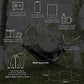 Travel outdoor anti-rollover sport camping hammock