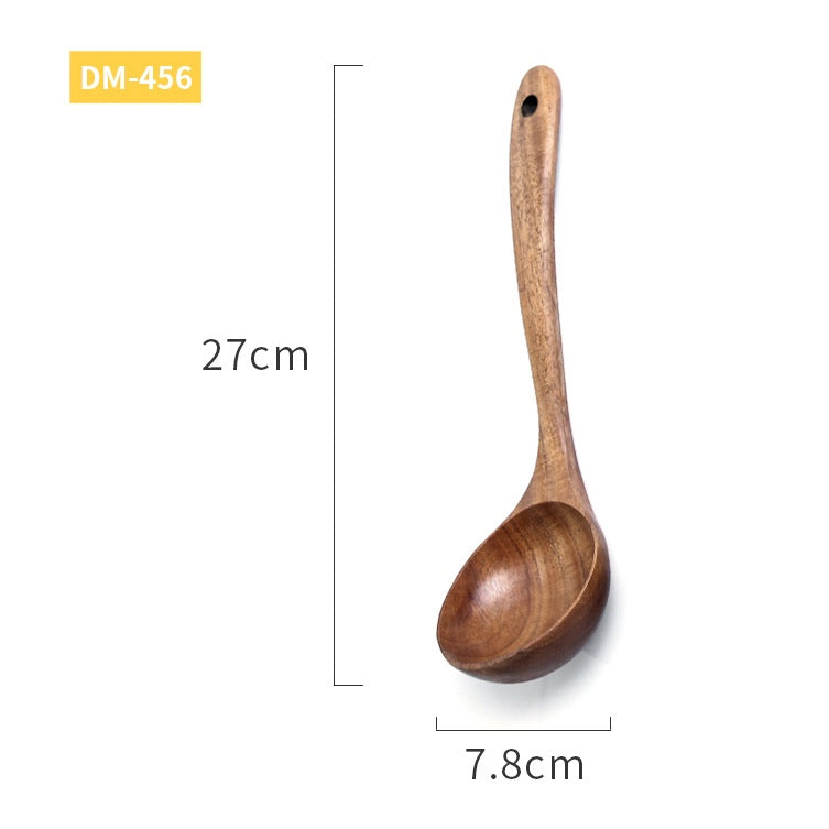 Thai teak kitchen wood spoon