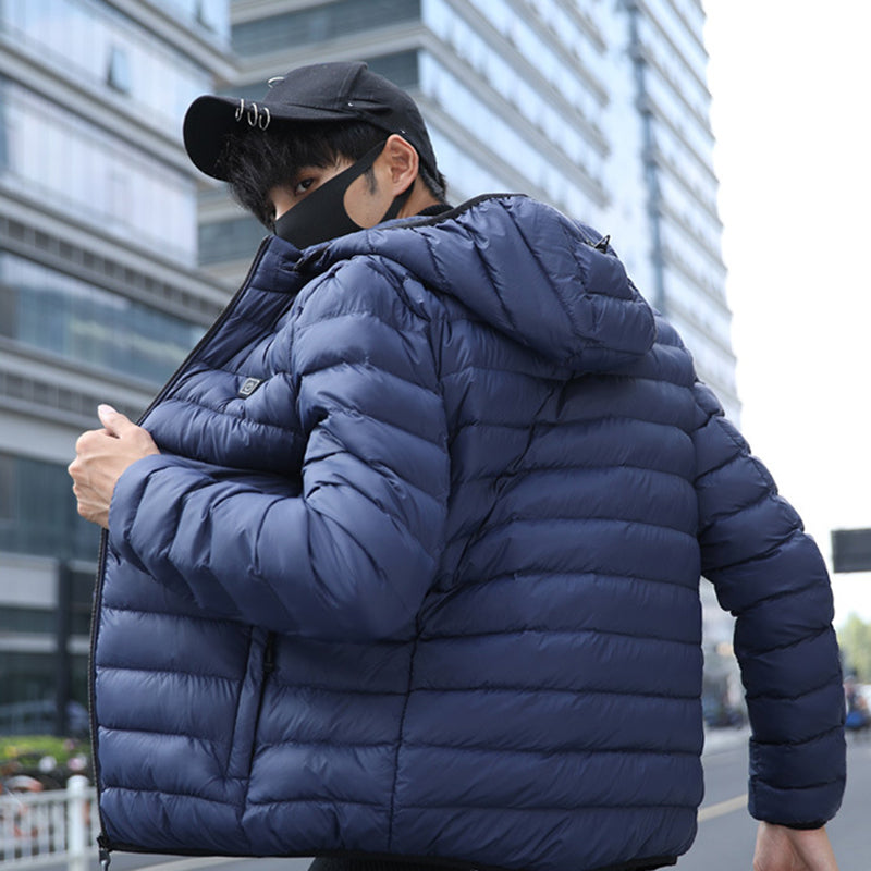 New Men’s USB Electric Heated Waterproof Coat