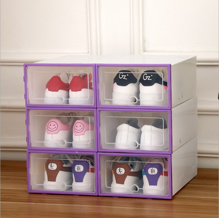 Flip-type dustproof shoe cabinet