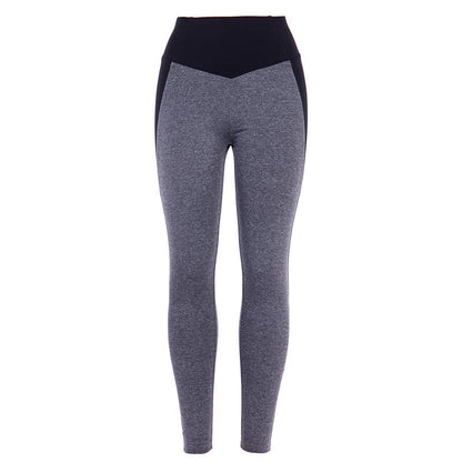 New women sports stitching slim yoga leggings