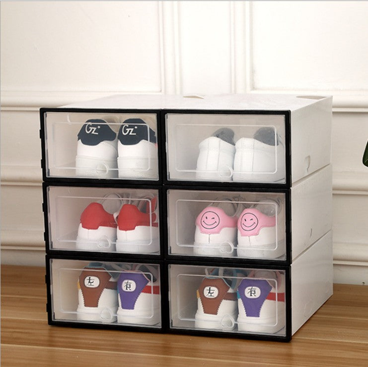 Flip-type dustproof shoe cabinet