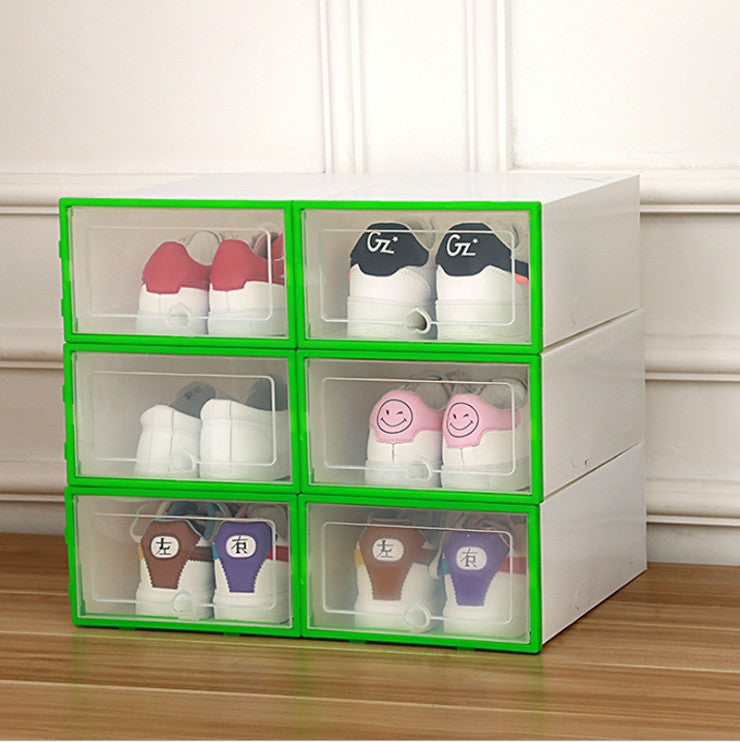 Flip-type dustproof shoe cabinet