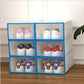 Flip-type dustproof shoe cabinet