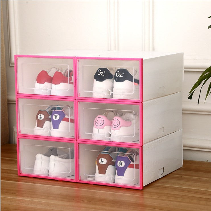 Flip-type dustproof shoe cabinet