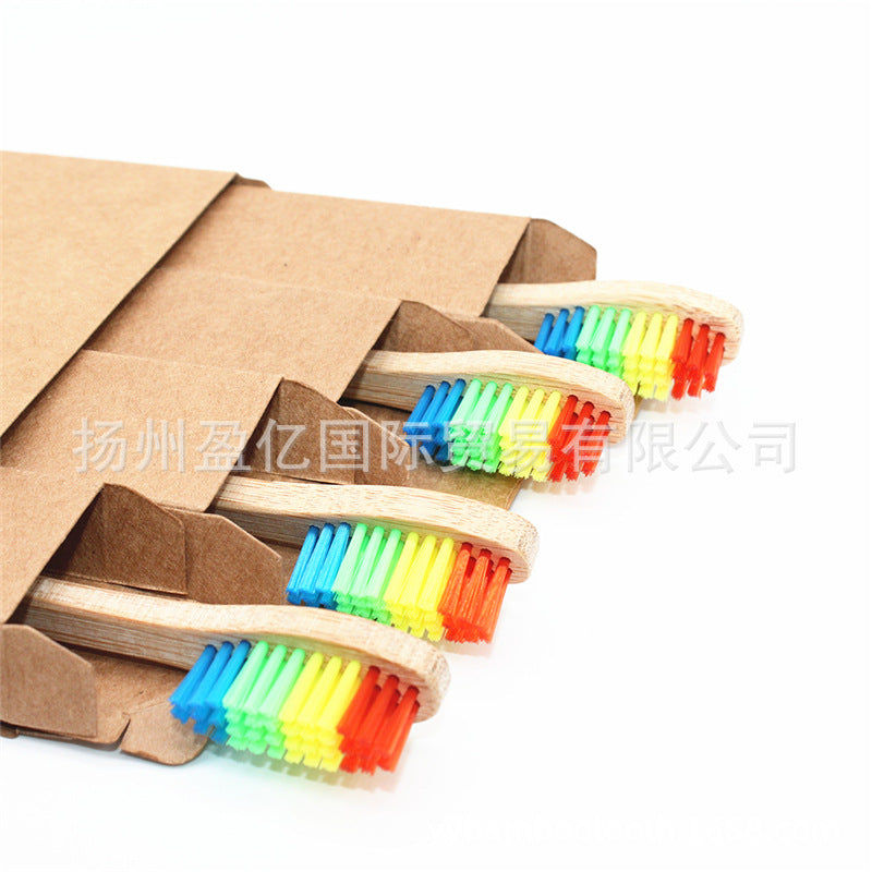 Environment Oral Care Soft Bristle Toothbrush 4 PCS set