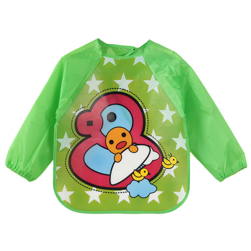 Baby dinner gown autumn and winter thin section boys and girls bib