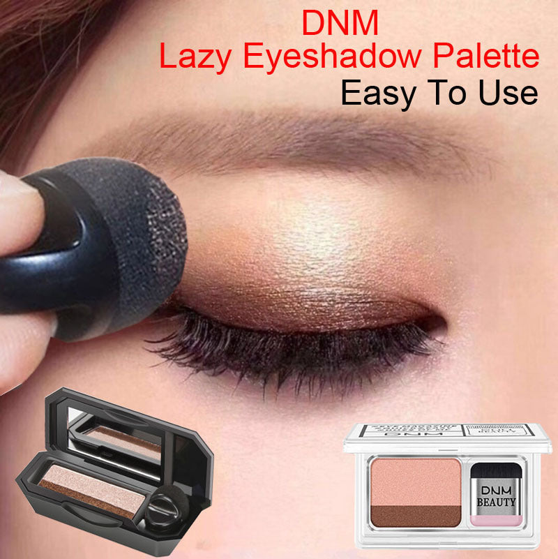 DNM two-color lazy elastic eye shadow