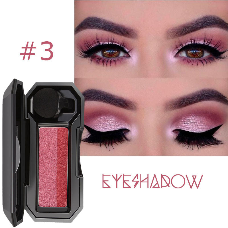 DNM two-color lazy elastic eye shadow