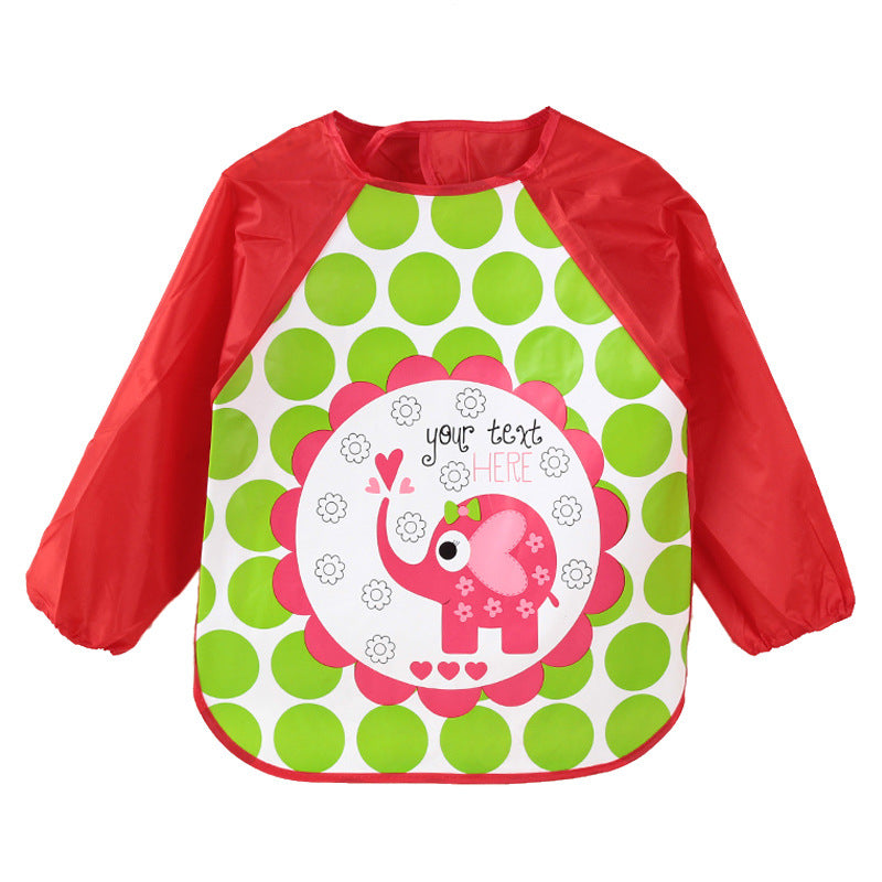Baby dinner gown autumn and winter thin section boys and girls bib