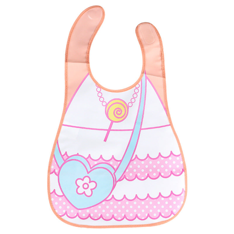 Baby dinner gown autumn and winter thin section boys and girls bib