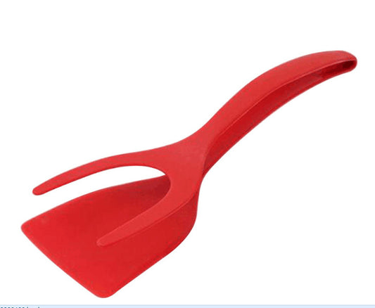 New 2-in-1 silicone fried egg spatula