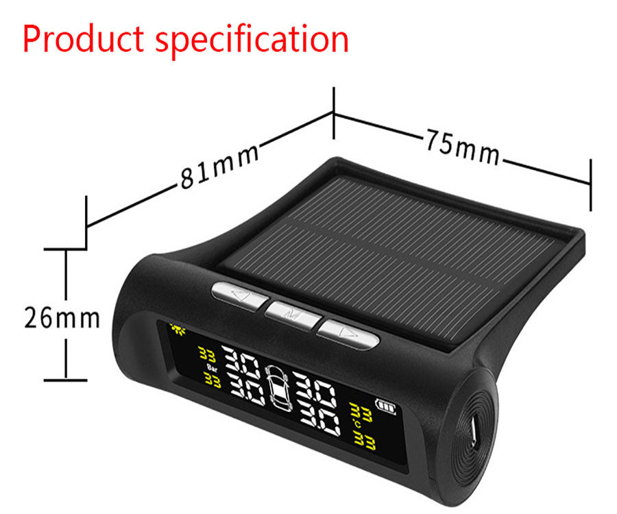 Universal 4 tyres car tire pressure monitoring systems