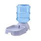 New Pet environmental plastic automatic feeding water dispenser