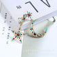 KISS ME Women Star Moon Dangle Earrings - Watch & Jewelry