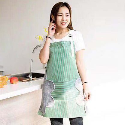 Japanese waterproof antifouling wipes apron