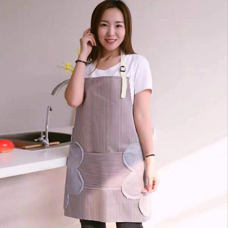 Japanese waterproof antifouling wipes apron