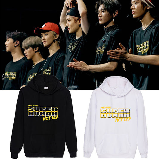 Men’s women NCT 127 album concert hooded sweater