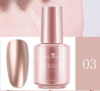 New fingernail mirror nail polish