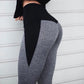 New women sports stitching slim yoga leggings