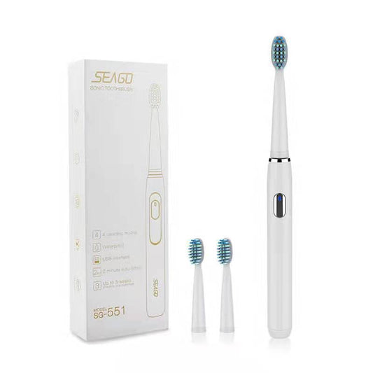 SEAGO Sonic Rechargeable Electric Toothbrush