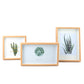 Wooden stereo hollow photo frame set